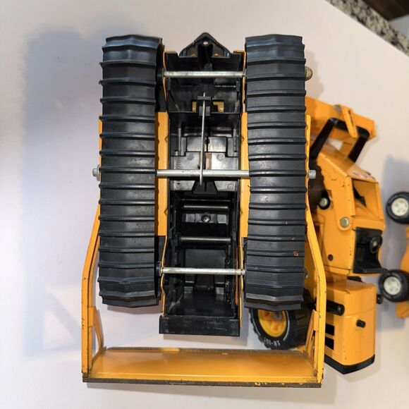 70's tonka trucks vintage (Lot Of 3) Dump, Front End Loader And Bulldozer. - Picture 16 of 16